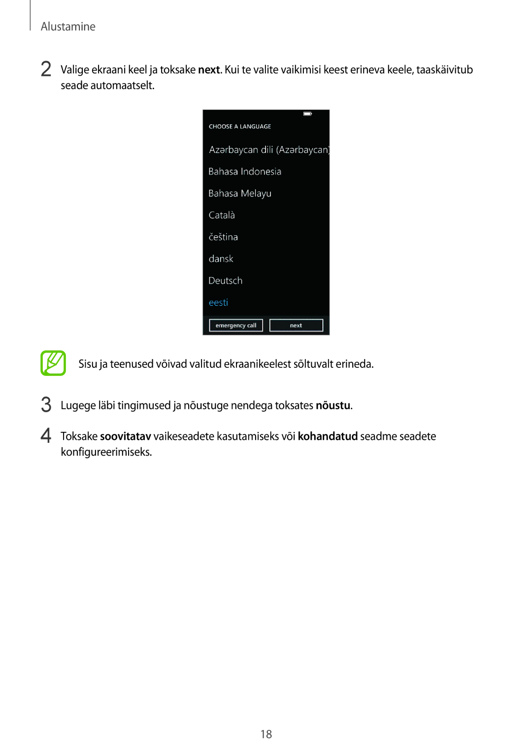 Samsung GT-I8750ALASEB manual Alustamine 