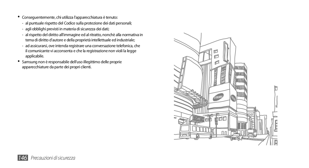 Samsung GT-I9001HKDTIM, GT-I9001UWDITV, GT-I9001HKDWIN manual Conseguentemente, chi utilizza lapparecchiatura è tenuto 