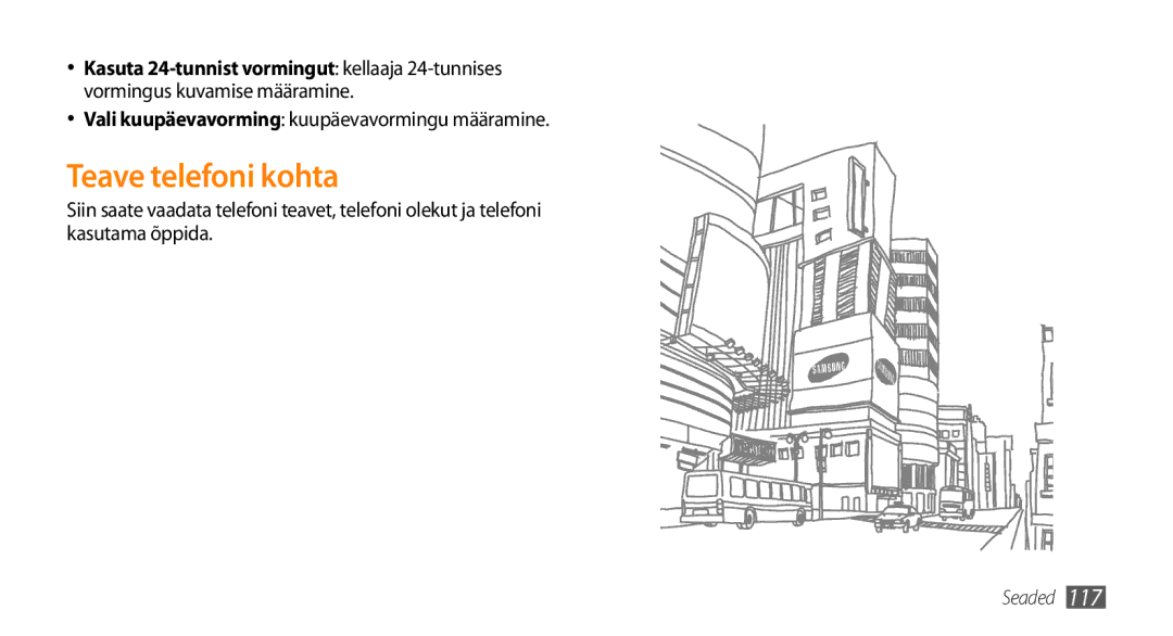 Samsung GT-I9003MKDSEB, GT-I9003ISDSEB manual Teave telefoni kohta, Vali kuupäevavorming kuupäevavormingu määramine 