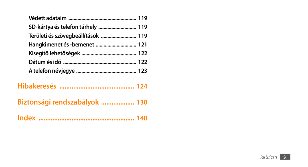 Samsung GT-I9003MKDXEO, GT-I9003MKDATO, GT-I9003MKDDBT, GT-I9003ISDITV, GT-I9003NKDITV, GT-I9003MKDITV, GT-I9003MKDBGL Index 