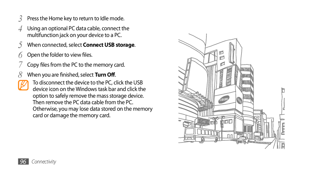 Samsung GT-I9003MKDMID, GT-I9003NKDDBT, GT-I9003ISDTUR, GT-I9003RWDATO manual Press the Home key to return to Idle mode 