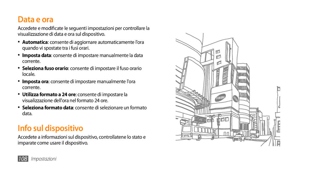 Samsung GT-I9010XKAXEN, GT-I9010XKAITV manual Data e ora, Info sul dispositivo 