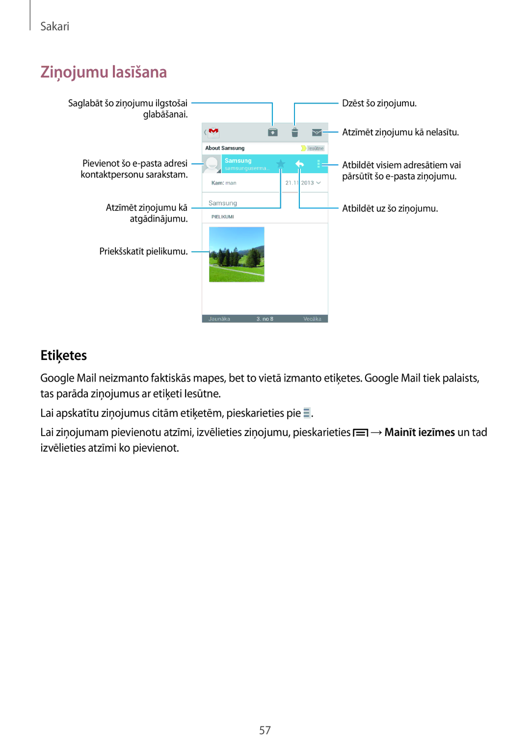 Samsung GT-I9060MKDSEB, GT-I9060MKASEB, GT-I9060ZWDSEB, GT-I9060ZWASEB manual Etiķetes 