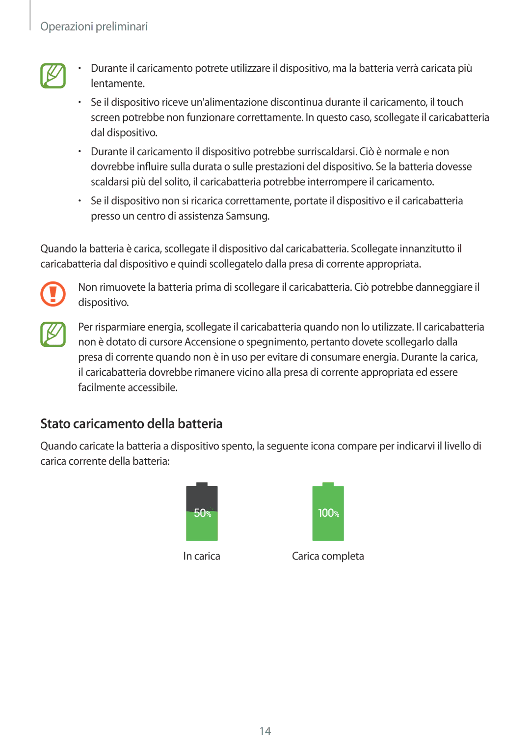 Samsung GT-I9060ZWSBGL, GT-I9060MKSXEO, GT-I9060ZWSPHE, GT-I9060ZWSETL, GT-I9060ZDSTPH manual Stato caricamento della batteria 