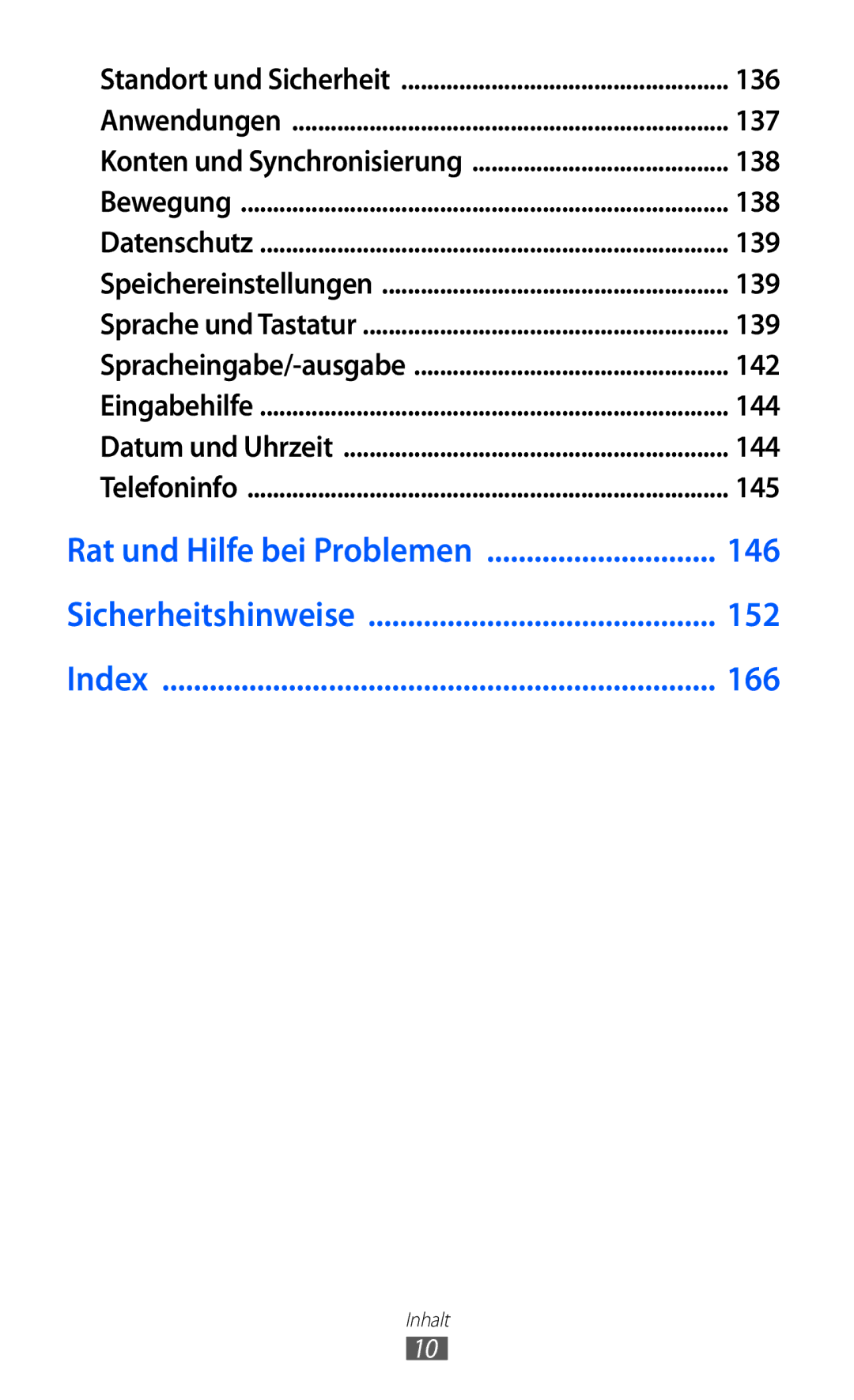 Samsung GT-I9070HKNATO, GT-I9070HKNDBT, GT-I9070HKNDTM, GT-I9070RWNDTM, GT-I9070HKNTUR manual 146 