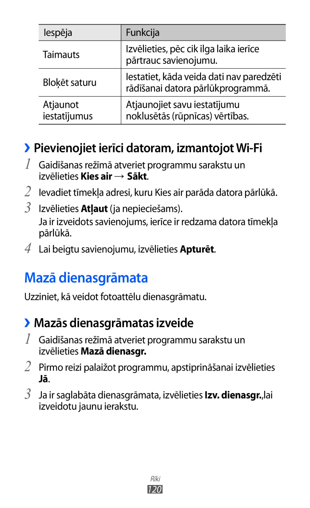 Samsung GT-I9070HKNSEB Mazā dienasgrāmata, ››Mazās dienasgrāmatas izveide, Uzziniet, kā veidot fotoattēlu dienasgrāmatu 