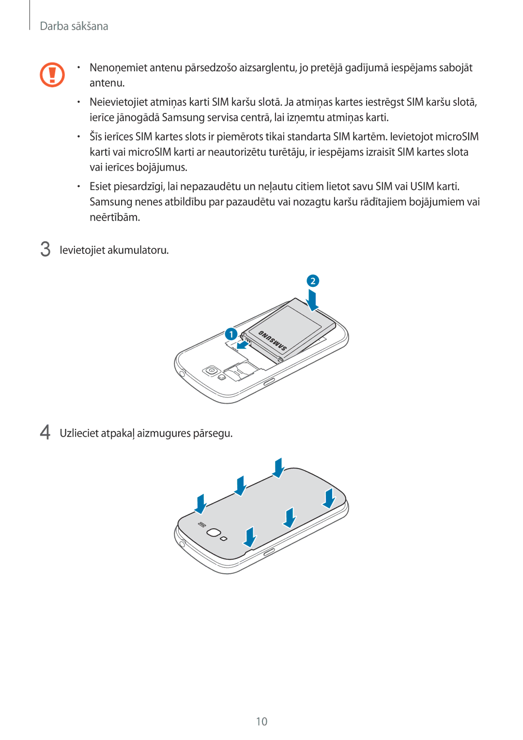 Samsung GT-I9082EWASEB, GT-I9082MBASEB manual Antenu 