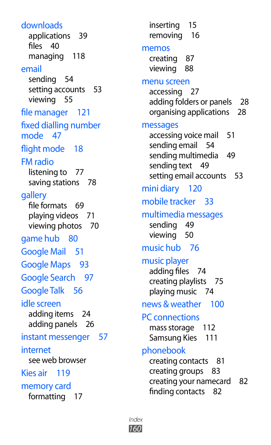 Samsung GT-I9100 user manual Downloads 