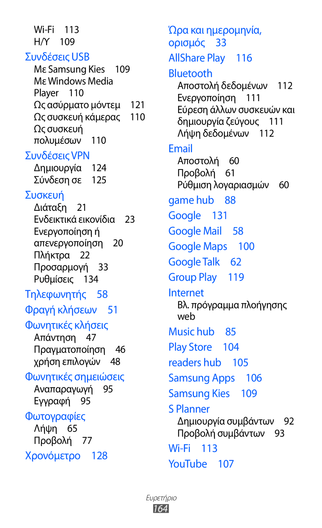 Samsung GT-I9100RWAVGR, GT-I9100LKAEUR, GT-I9100RWAEUR, GT-I9100LKAVGR, GT-I9100RWACYO, GT-I9100RWACYV, GT-I9100LKACOS manual 164 