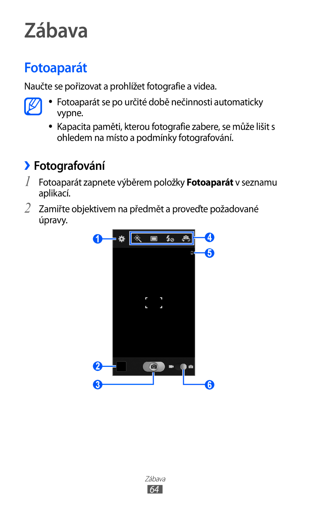 Samsung GT-I9100RWAO2C, GT-I9100LKAIDE, GT-I9100LKAATO, GT-I9100RWAAUT, GT-I9100RWAORS manual Fotoaparát, ››Fotografování 