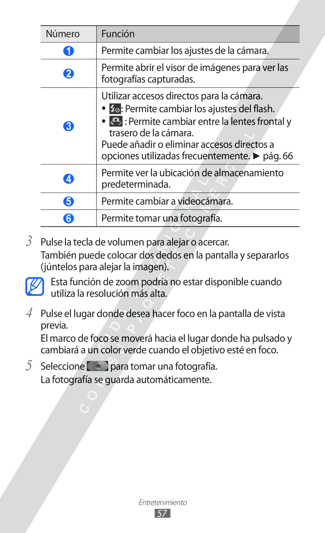 Samsung GT-I9100RWAXSP, GT-I9100LKAXEU, GT-I9100LKAXSP, GT-I9100LKATPH, GT-I9100LKAEPL, GT-I9100LKADBT manual Entretenimiento 