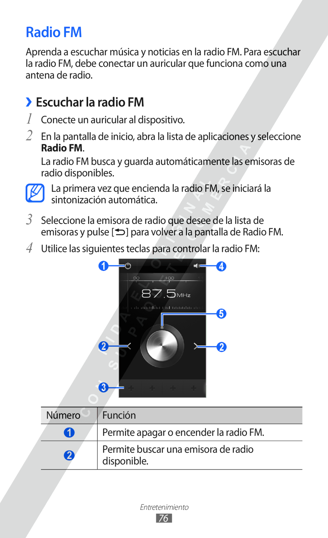 Samsung GT-I9100LKAATL, GT-I9100LKAXEU, GT-I9100LKAXSP, GT-I9100LKATPH, GT-I9100LKAEPL manual Radio FM, ››Escuchar la radio FM 