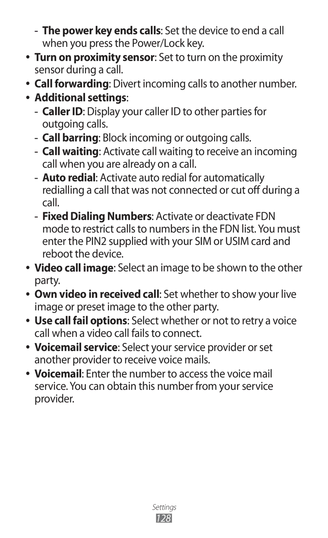 Samsung GT-I9100LKAXEU user manual 128 