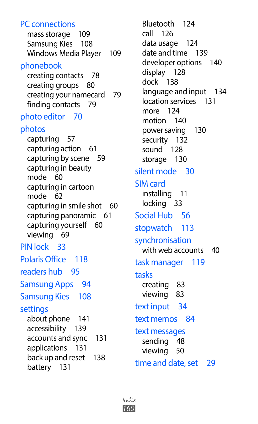 Samsung GT-I9100SWNAMN, GT-I9100LKNFTM, GT-I9100RWNLPM, GT-I9100RWNBOG, GT-I9100LKNXEF, GT-I9100LKNBOG manual PC connections 