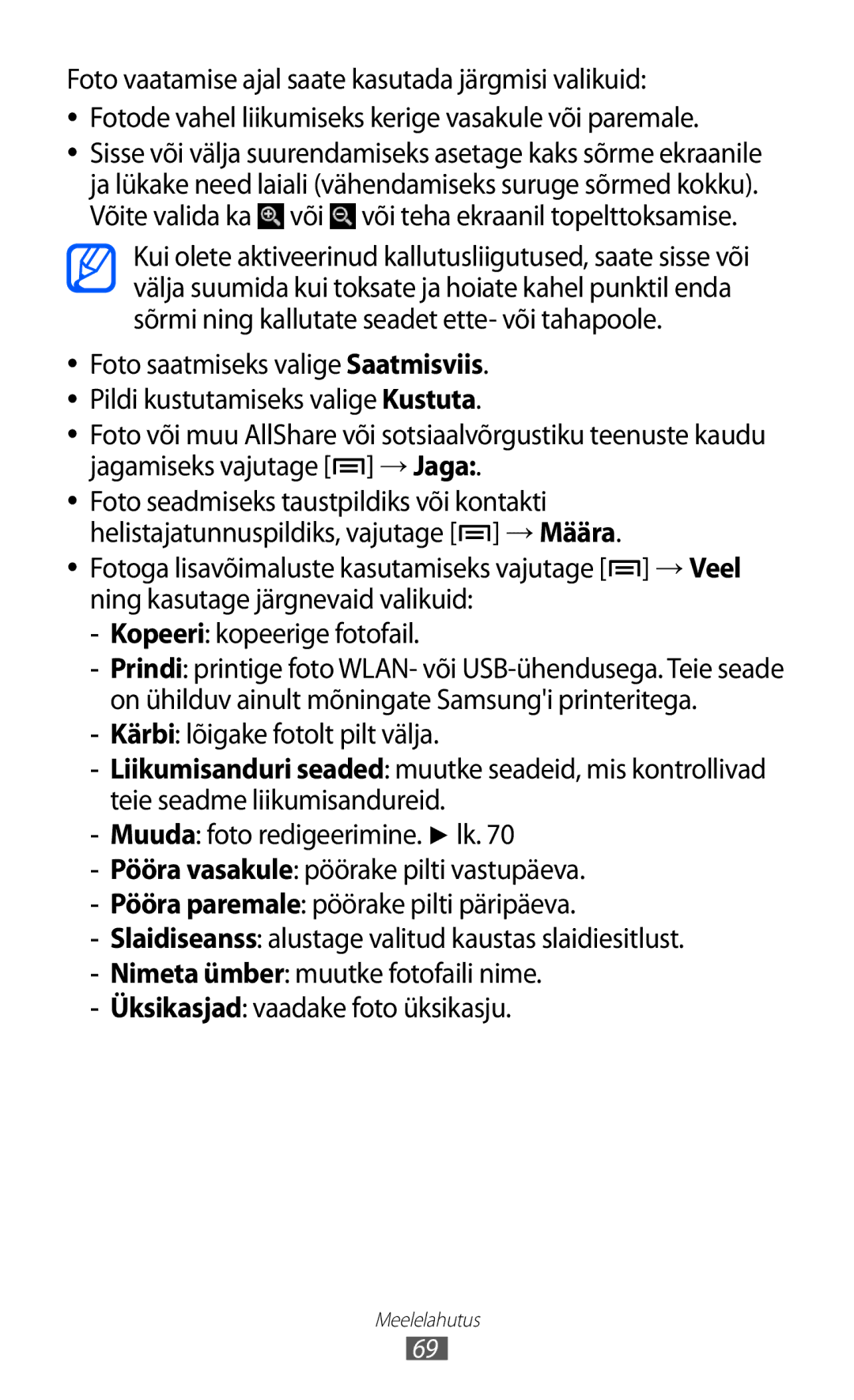 Samsung GT-I9103MAASEB manual Meelelahutus 