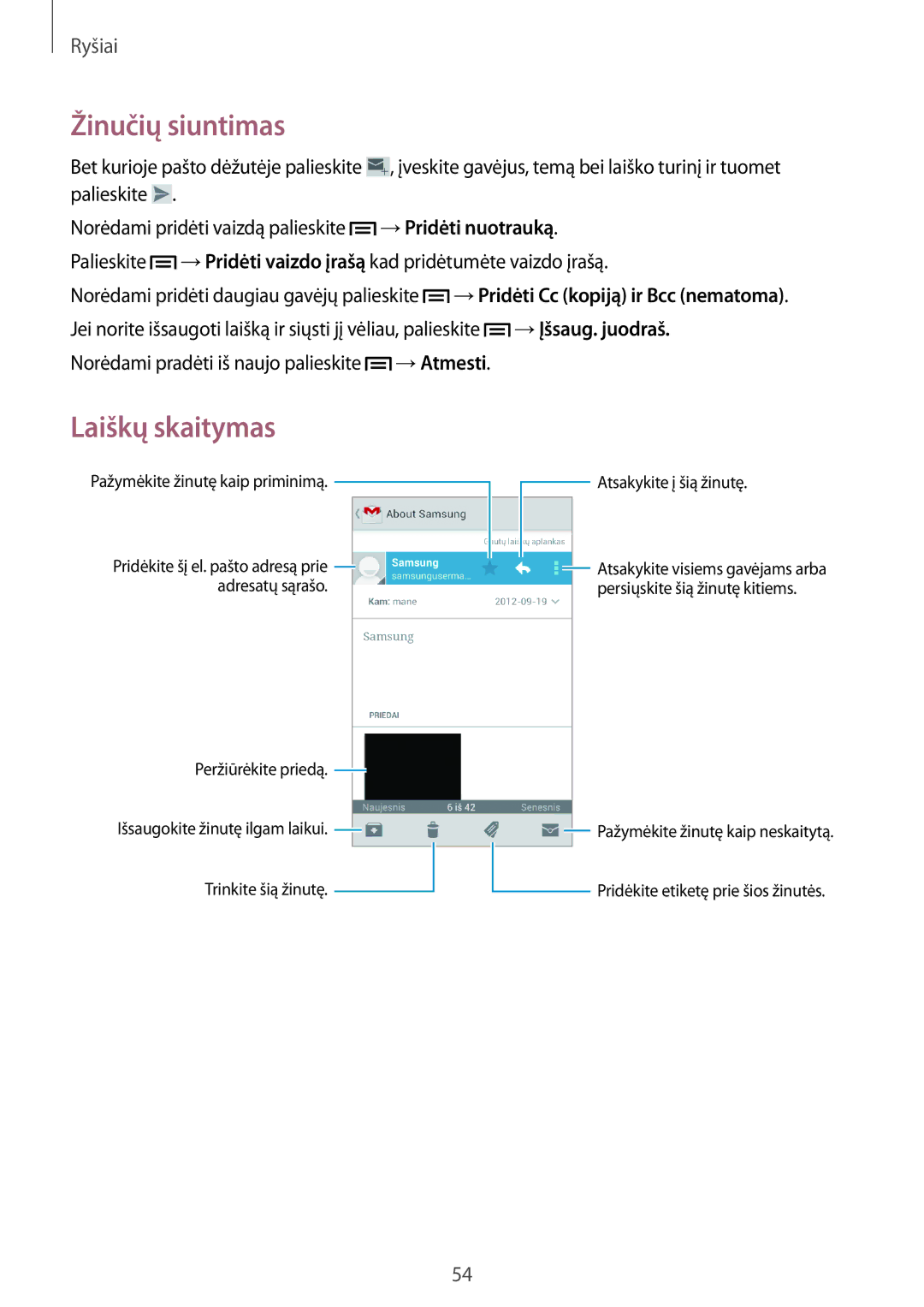 Samsung GT-I9105CWNSEB, GT-I9105UANSEB manual →Pridėti nuotrauką, →Įšsaug. juodraš, →Atmesti 