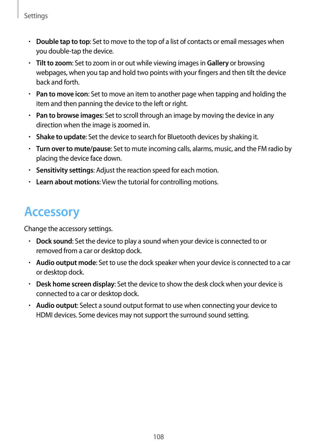 Samsung GT-I9105UADSER, GT-I9105CWDSER manual Accessory 