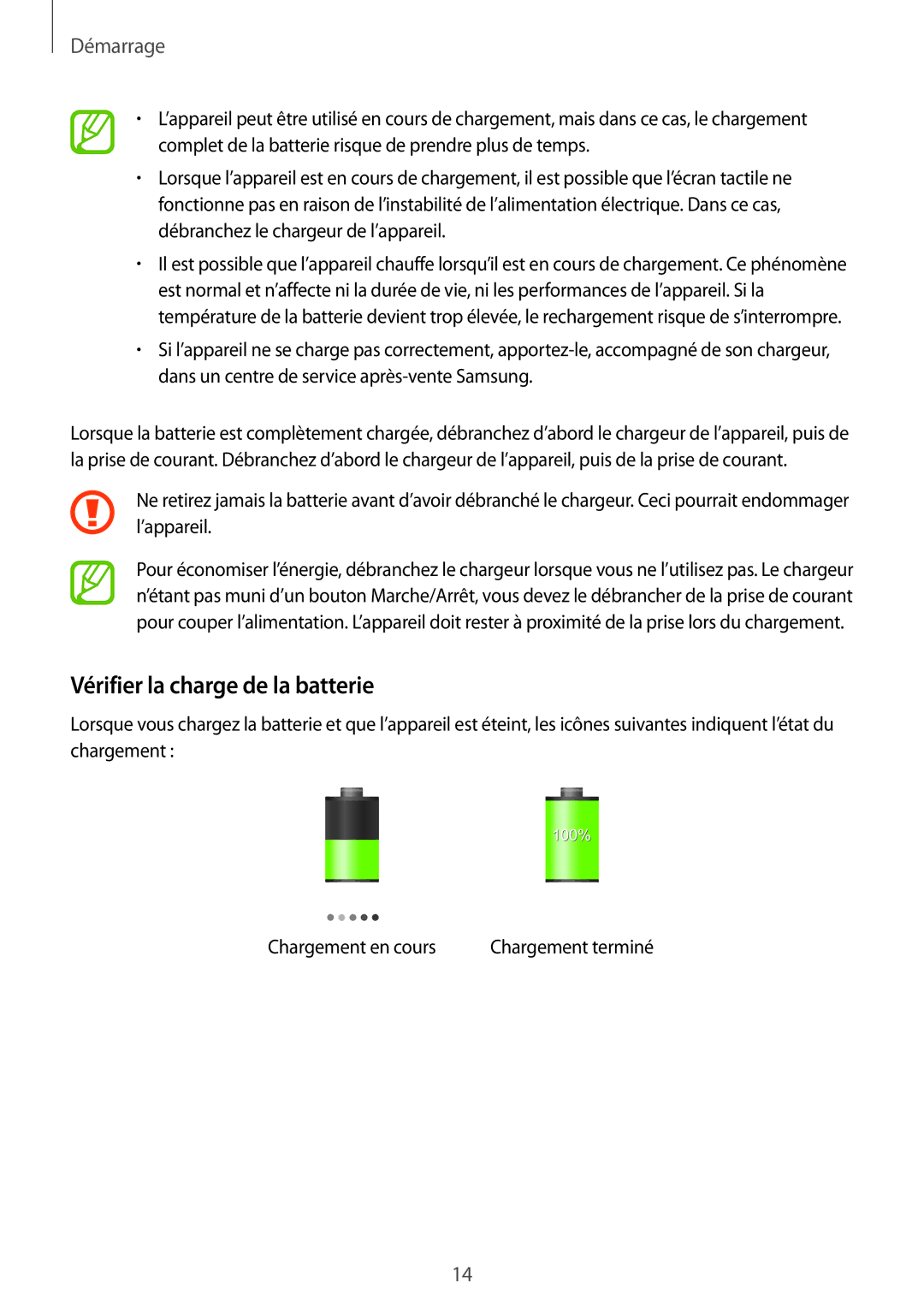 Samsung GT-I9105UANVVT, GT-I9105UANCOA, GT-I9105CWNBGL, GT2I9105CWNGBL, GT-I9105CWNVVT manual Vérifier la charge de la batterie 