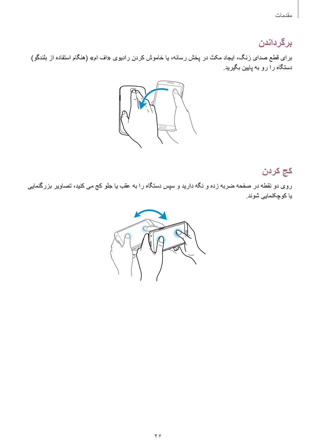 Samsung GT-I9190ZOATHR, GT-I9190ZKAXFE, GT-I9190ZNATHR, GT-I9190ZRATHR, GT-I9190DKYTHR, GT-I9190DKYTUN manual ندنادرگرب, ندرک جک 