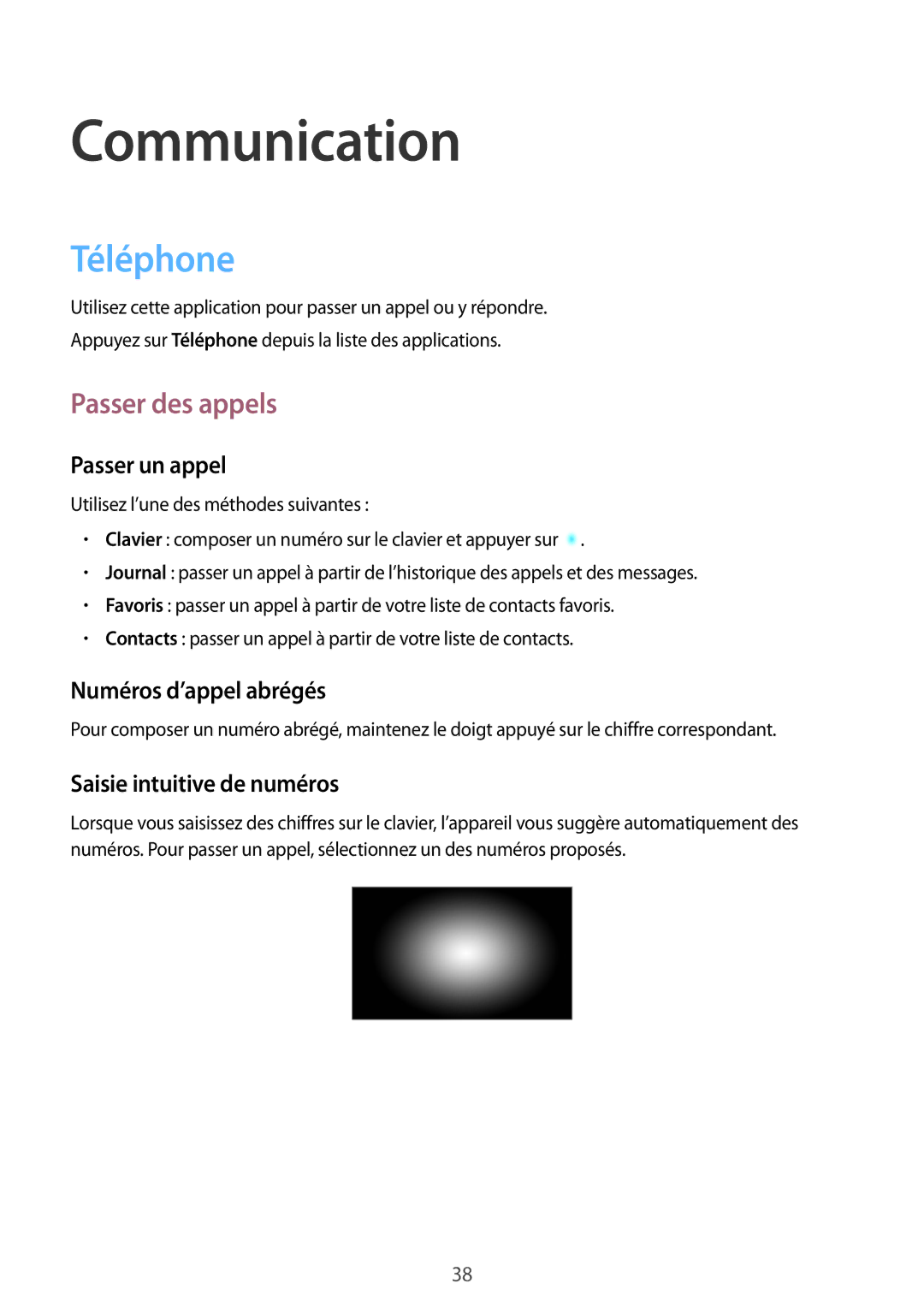 Samsung GT-I9195DKIXEF, GT-I9195ZWIXEF, GT-I9195ZKIXEF manual Communication, Téléphone, Passer des appels 