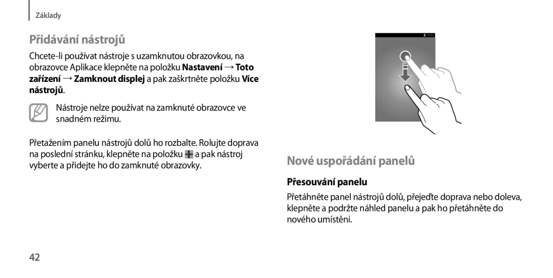 Samsung GT-I9205ZKAXEO, GT-I9205ZKAETL, GT-I9205ZWABGL, GT-I9205ZKAPRT, GT-I9205ZKAAUT, GT-I9205ZKADRE manual Přidávání nástrojů 