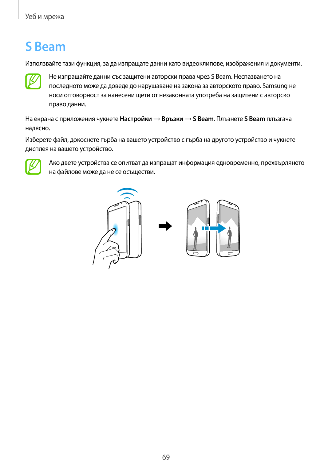 Samsung GT-I9205ZKABGL, GT-I9205ZWAMTL, GT-I9205ZKAMTL, GT-I9205ZWABGL manual Beam 