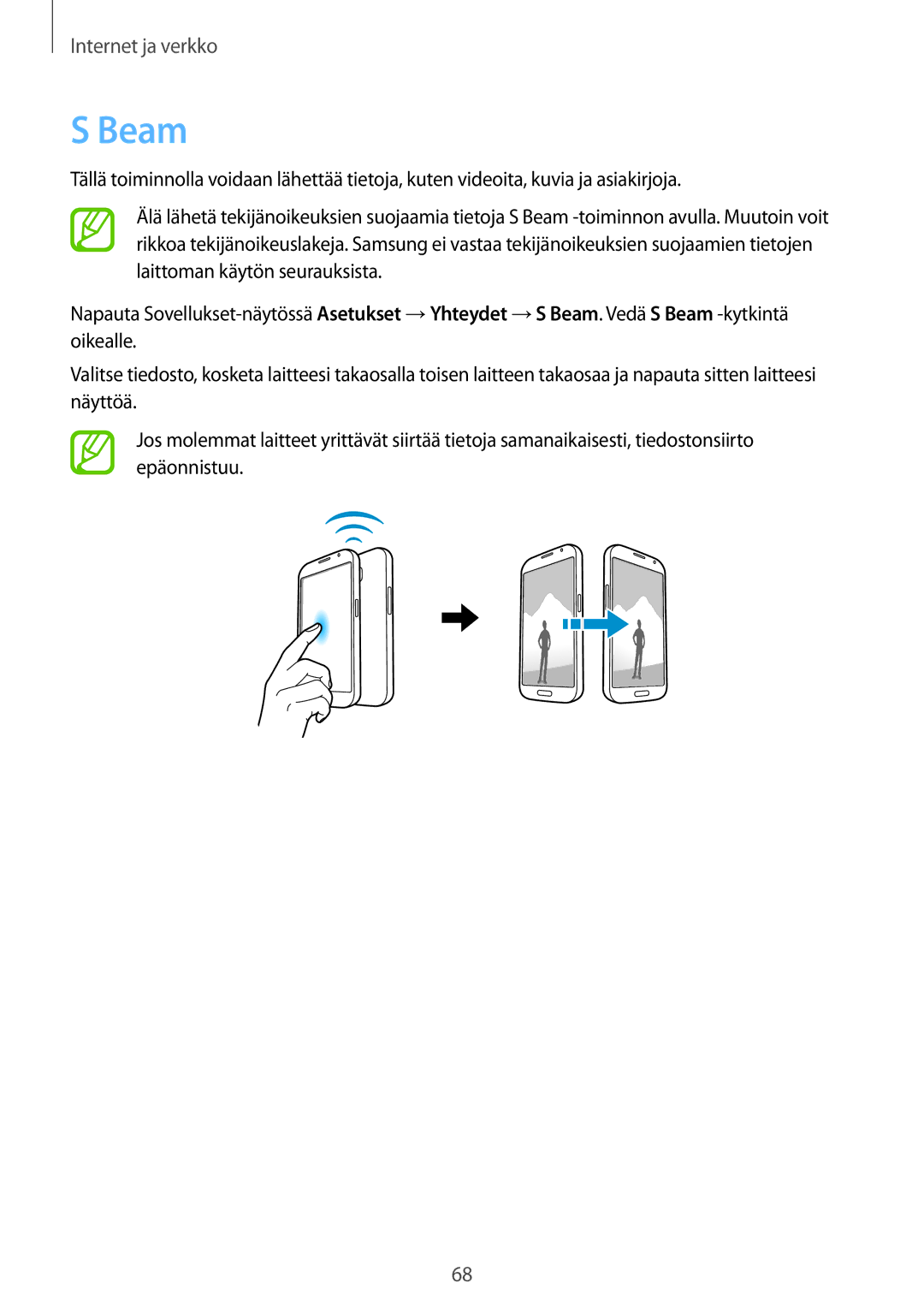 Samsung GT-I9205PPANEE, GT-I9205ZWANEE, GT-I9205ZKANEE manual Beam 