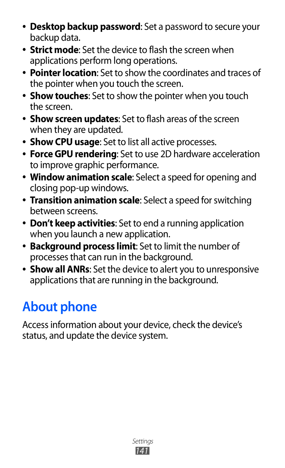 Samsung GT-I9210DAAOPT, GT-I9210DAADBT, GT-I9210DAAVD2, GT-I9210DAADTM, GT-I9210DAACOV, GT-I9210DAATMN manual About phone 