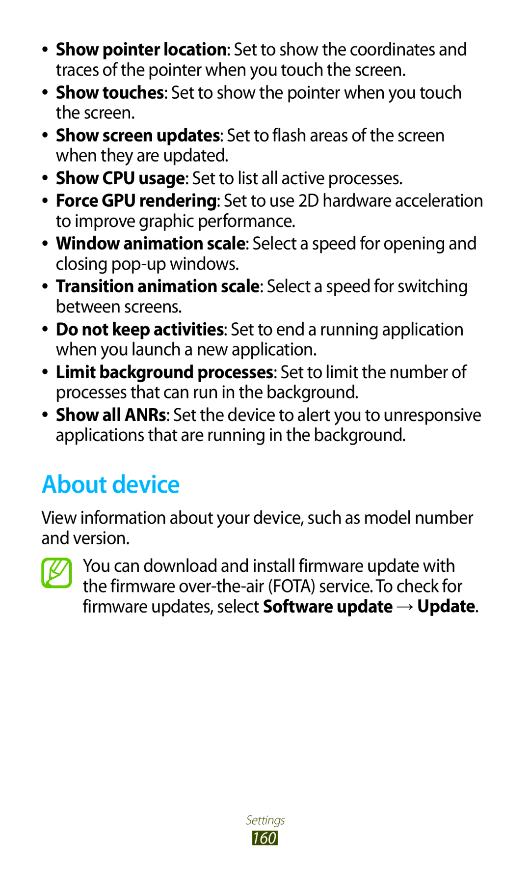 Samsung GT-I9300 user manual About device 