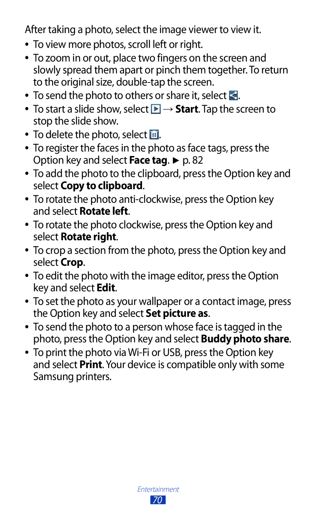 Samsung GT-I9300 user manual Entertainment 