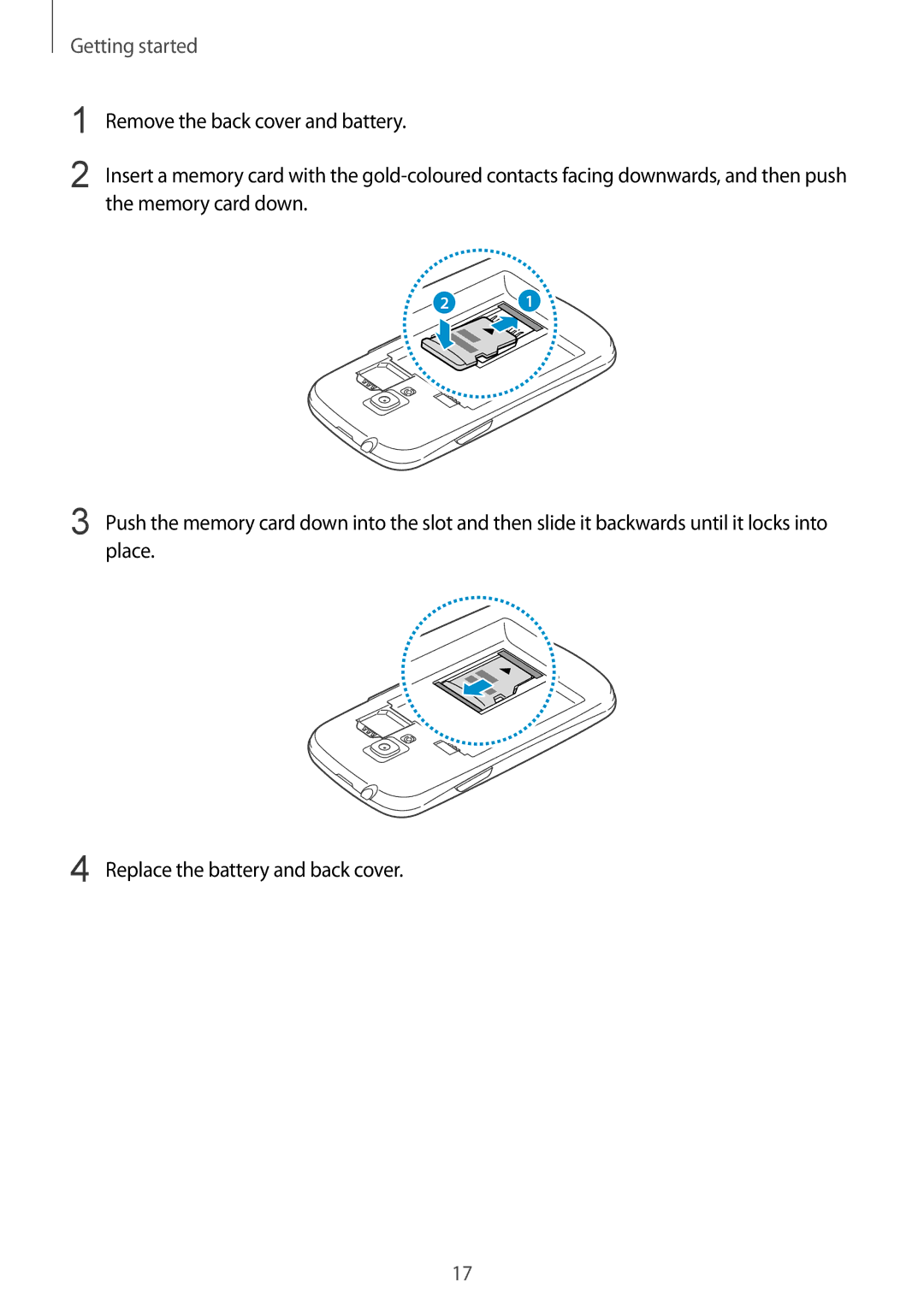 Samsung GT-I9300GRAY, GT-I8190WHITE user manual Getting started 