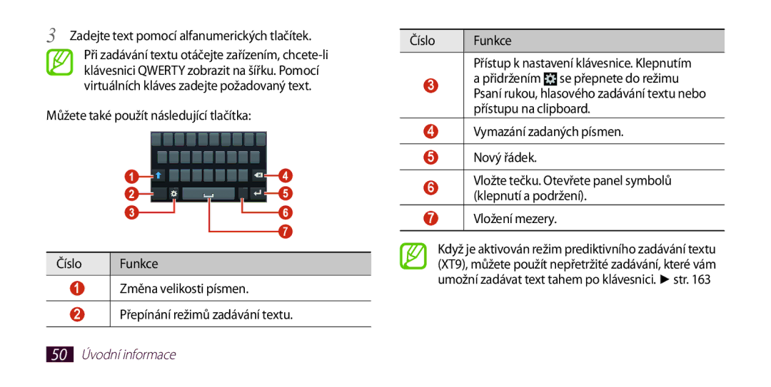 Samsung GT-I9300RWDXSK, GT-I9300MBDEUR, GT-I9300MBDATO, GT-I9300MBDXEO, GT-I9300RWDTPL, GT-I9300RWDEUR 50 Úvodní informace 