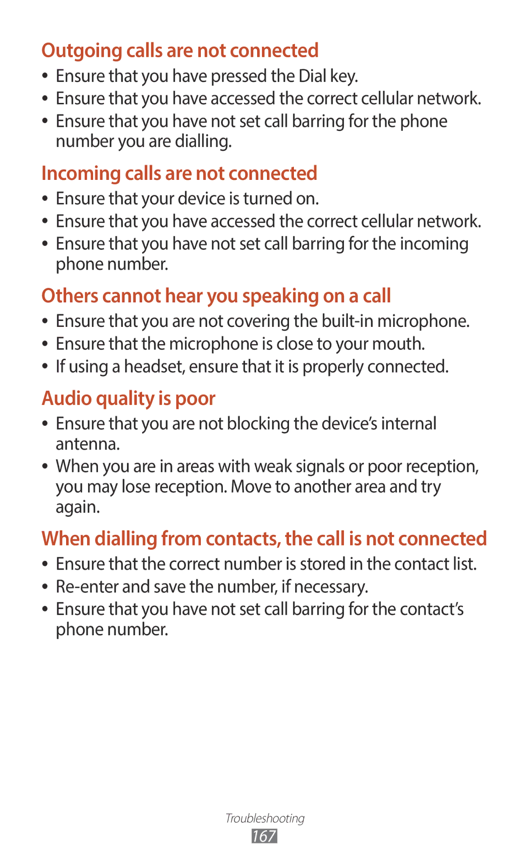 Samsung GT-I9300TADAFR, GT-I9300MBDXSG Ensure that you have pressed the Dial key, Number you are dialling, Phone number 