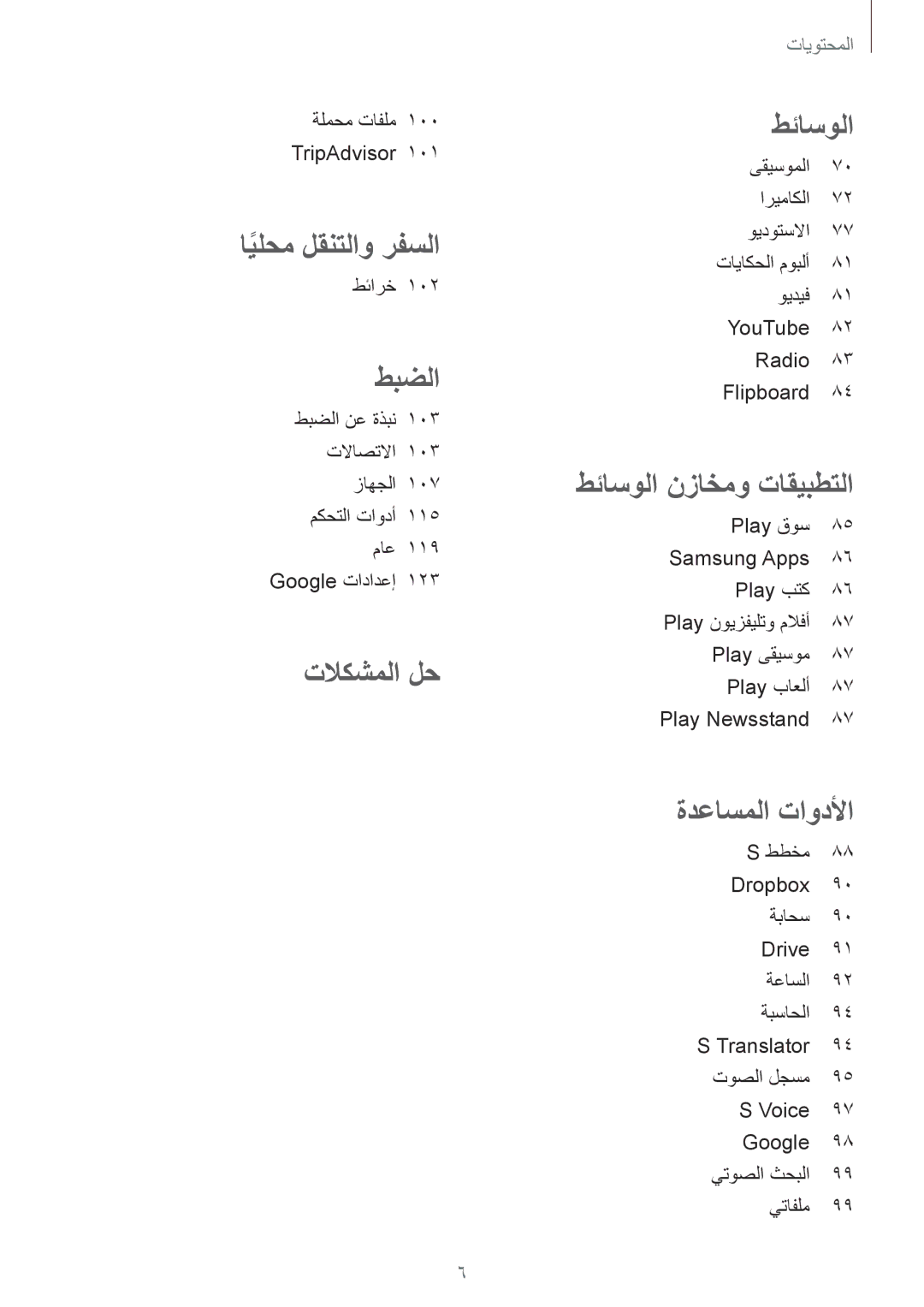 Samsung GT-I9300RWIMID, GT-I9300MBIPAK, GT-I9300RWIKSA, GT-I9300MBIBTC, GT-I9300OKITHR, GT-I9300RWIACR ايلحمً لقنتلاو رفسلا 