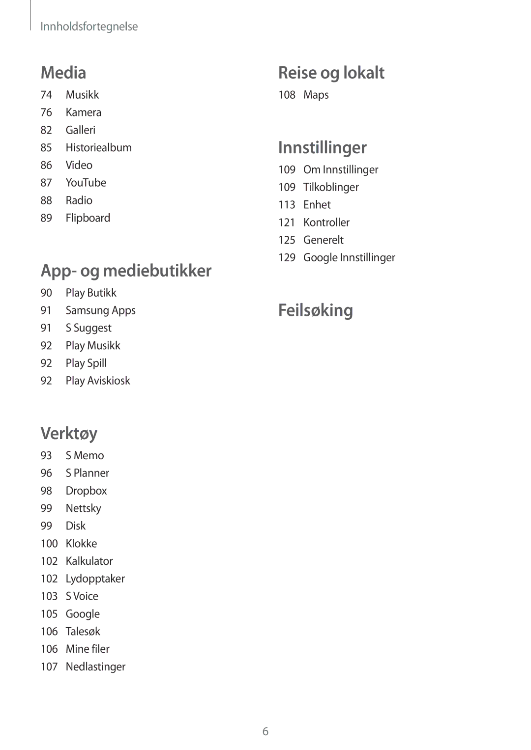 Samsung GT-I9301MBINEE, GT-I9301MBZNEE, GT-I9301OKINEE, GT-I9301RWZNEE, GT-I9301OKZNEE, GT-I9301RWINEE manual Verktøy, Maps 