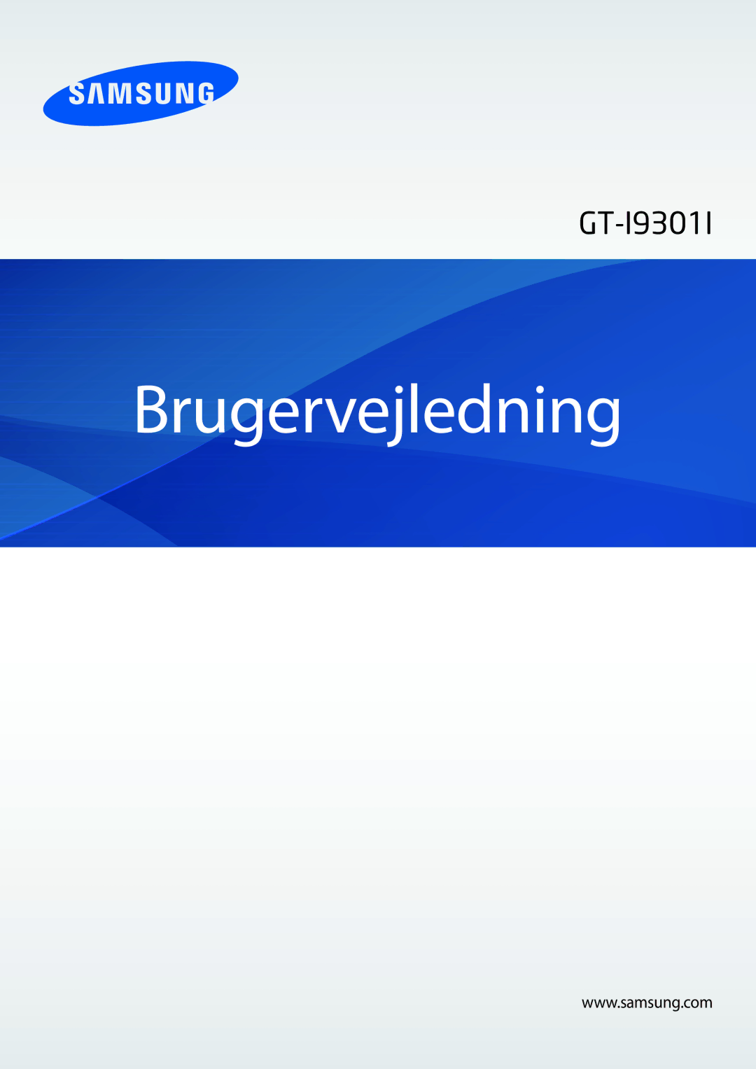 Samsung GT-I9301MBZNEE, GT-I9301MBINEE, GT-I9301OKINEE, GT-I9301RWZNEE, GT-I9301OKZNEE, GT-I9301RWINEE manual Brugervejledning 