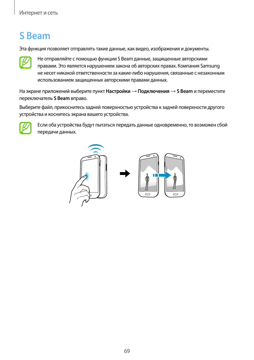 Samsung GT-I9300OKISER, GT-I9301MBISER, GT-I9300MBISER, GT-I9300RWISER, GT-I9301OKISER, GT-I9301RWISER manual Beam 