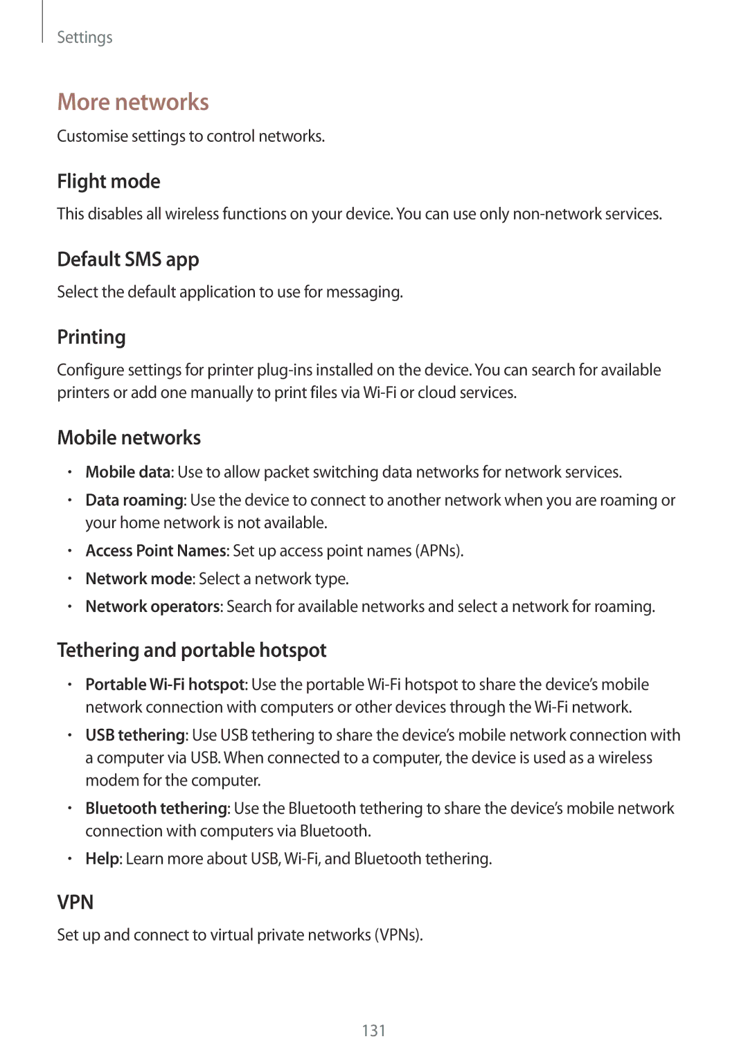 Samsung GT-I9500ZWACEL, GT-I9500ZKACEL, GT-I9500ZWAILO, GT-I9500ZWAPTR, GT-I9500DKYPCL, GT-I9500DKYCEL manual More networks 