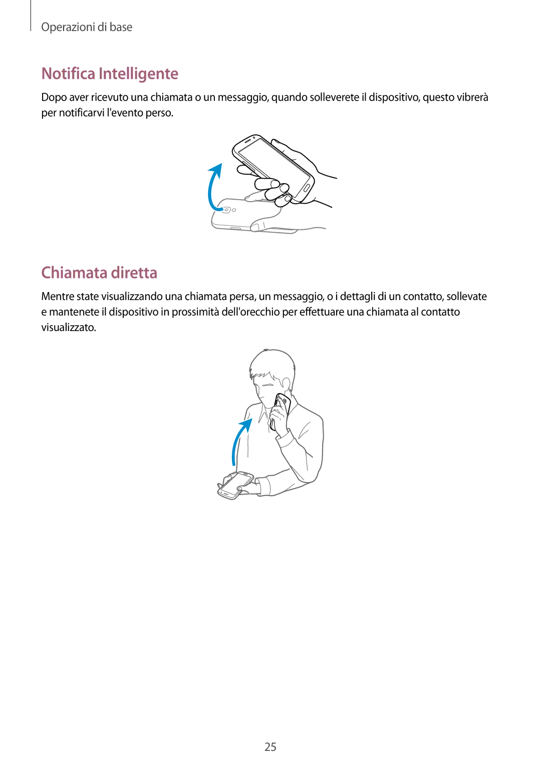Samsung GT-I9505ZKAOMN, GT-I9505ZKATPL, GT-I9505ZKADBT, GT-I9505DKYXEO manual Notifica Intelligente, Chiamata diretta 