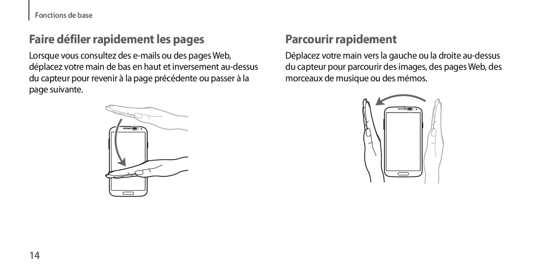 Samsung GT-I9505ZRZXEF, GT-I9505ZKEXEF, GT-I9505ZIASFR, GT-I9505ZBAXEF, GT-I9505ZWEXEF Faire défiler rapidement les pages 