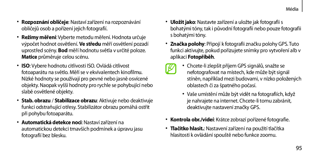 Samsung GT-I9506DKYCOS, GT-I9506DKYCYV, GT-I9506ZKACYV, GT-I9506ZWATPL manual Automatická detekce noci Nastaví zařízení na 