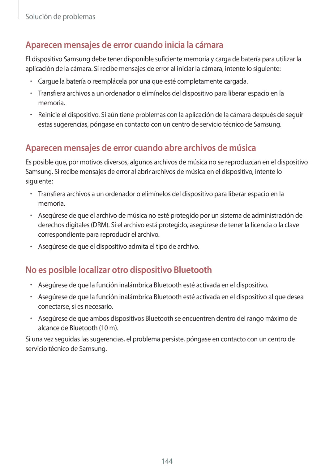 Samsung GT-I9506ZKAATL, GT-I9506DKYDTM, GT-I9506ZWAFTM, GT-I9506DKYATL Aparecen mensajes de error cuando inicia la cámara 