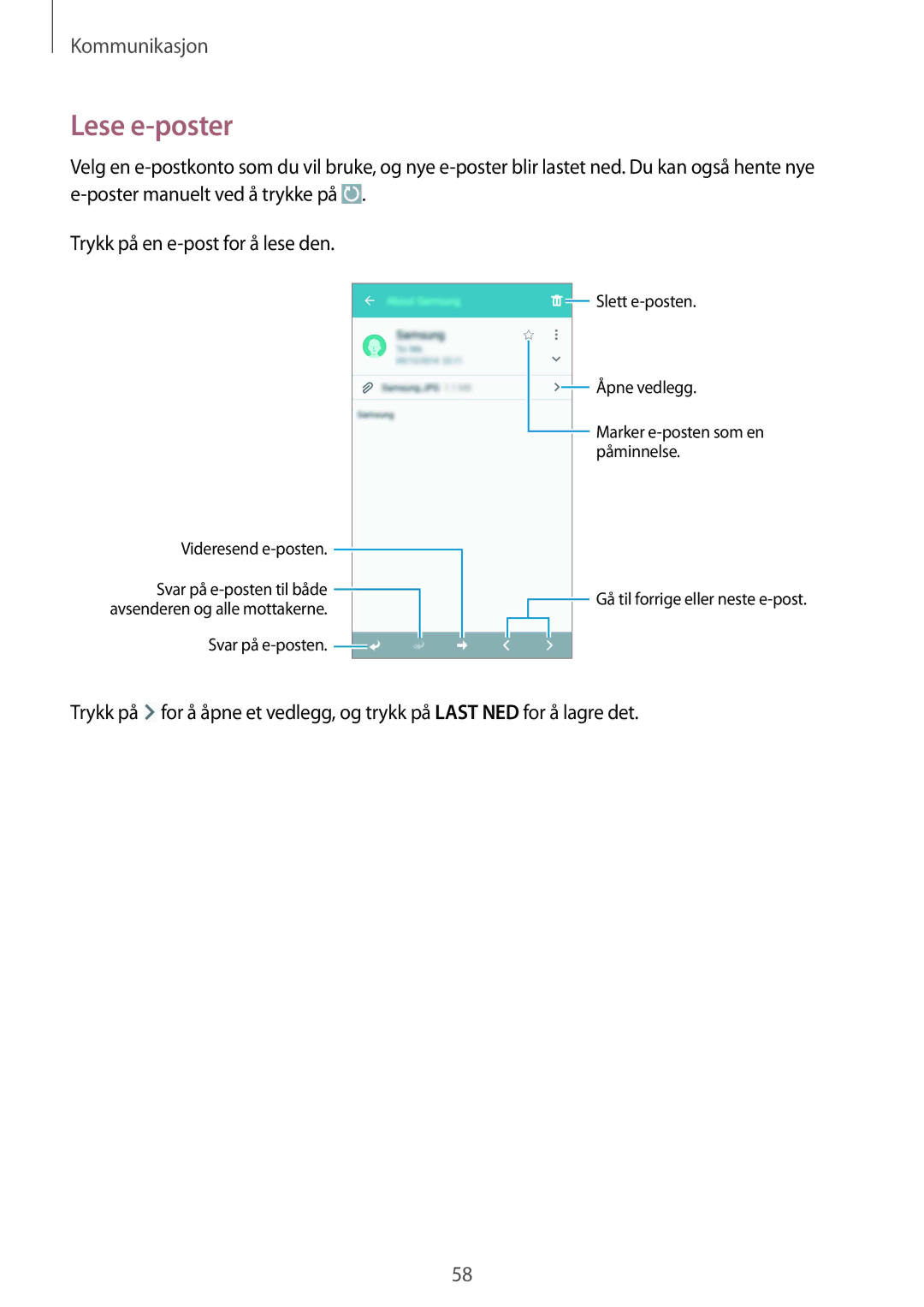 Samsung GT-I9506DKYNEE, GT-I9506ZSANEE manual Lese e-poster 