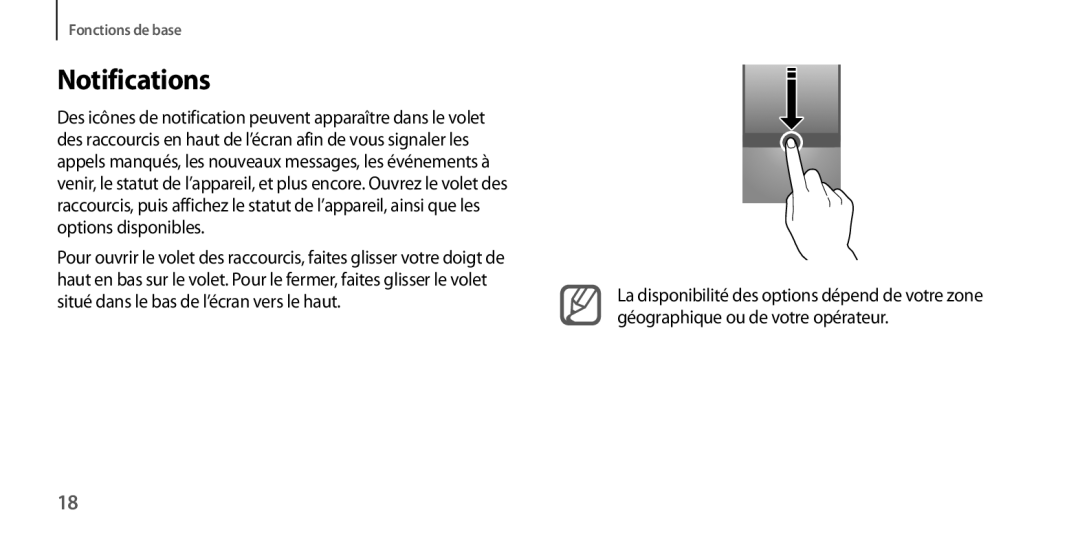 Samsung GT-I9506ZKAFTM, GT-I9506ZWAFTM manual Notifications 