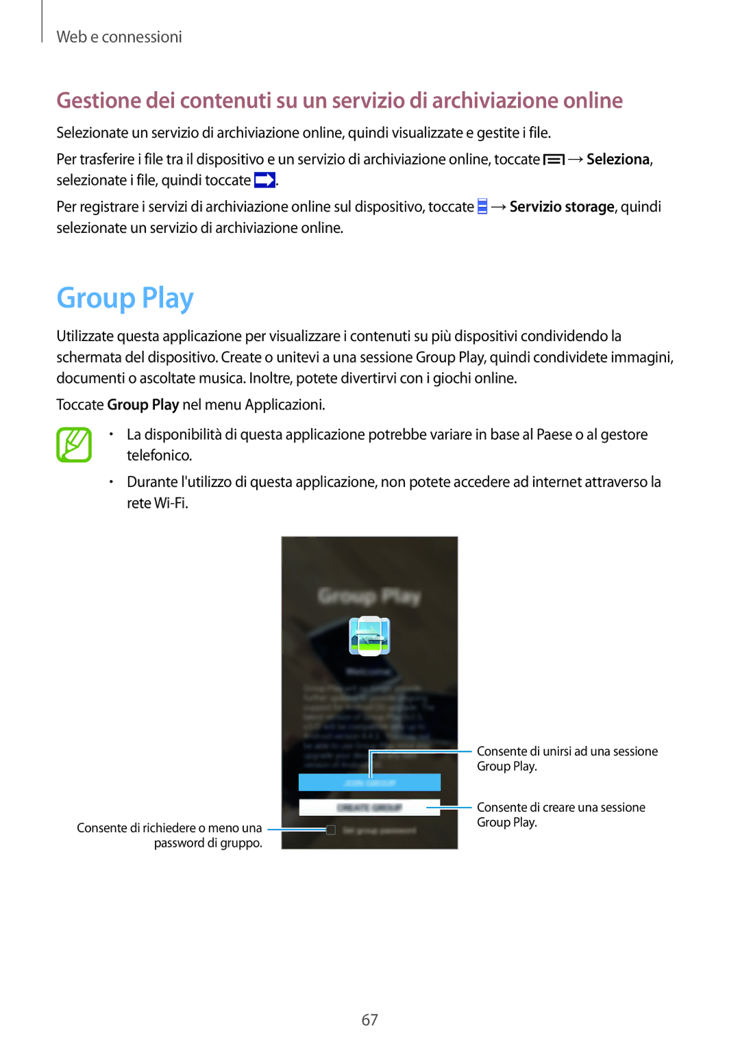 Samsung GT-I9515ZKATPL, GT-I9515ZSADBT, GT-I9515ZKAPLS, GT-I9515ZWAPRT, GT-I9515ZWAPLS, GT-I9515ZKAPRT manual Group Play 