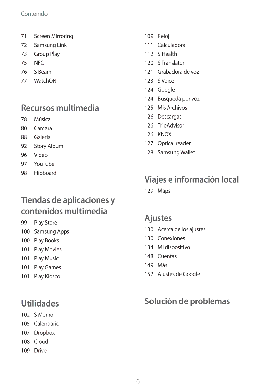 Samsung GT-I9515ZSAXEO, GT-I9515ZWAXEO, GT-I9515DKYDBT, GT-I9515ZWASEB, GT-I9515ZWAXEF manual Viajes e información local 