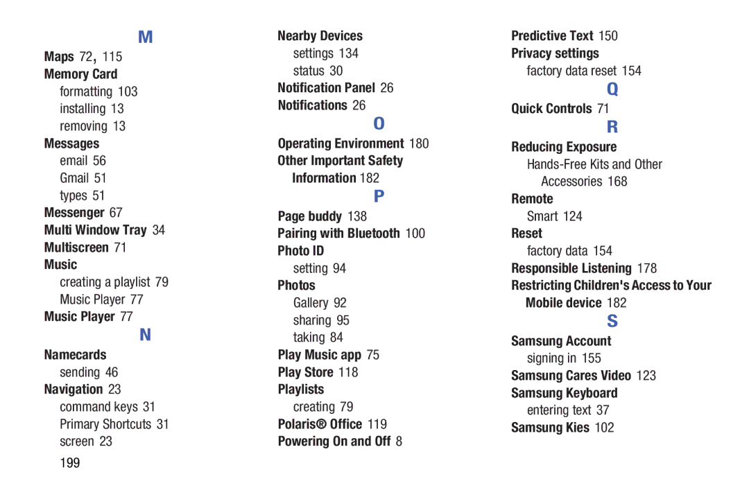 Samsung GT-N5110 Maps 72 Nearby Devices, Predictive Text Privacy settings, Messenger Multi Window Tray Multiscreen Music 