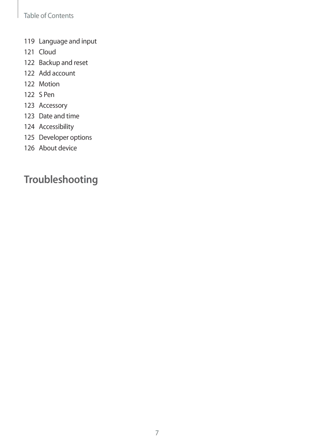 Samsung GT-N5120NKAXEF, GT-N5120ZWAXEF, GT-N5120ZWAO2C, GT-N5120NKANEE, GT-N5120ZWANEE, GT-N5120NKASEB manual Troubleshooting 