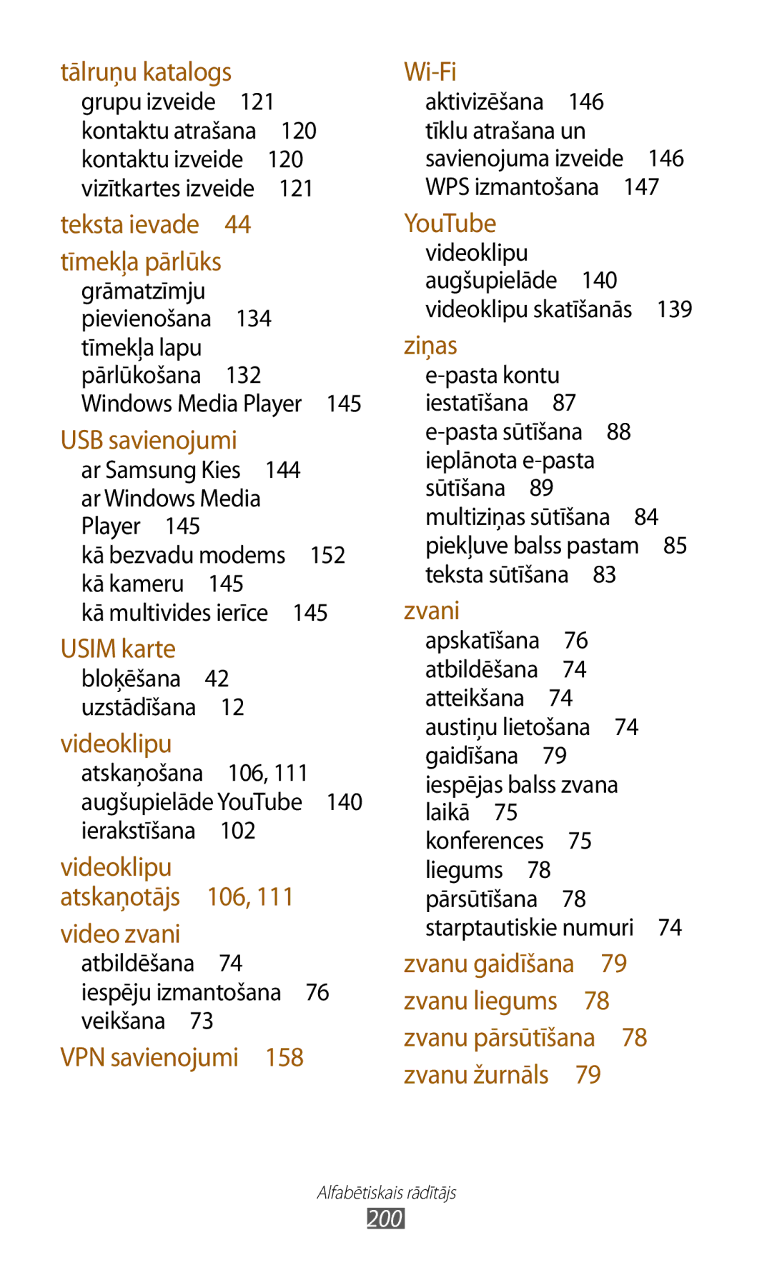 Samsung GT-N7000RWASEB, GT-N7000ZBASEB manual Tīmekļa pārlūks 