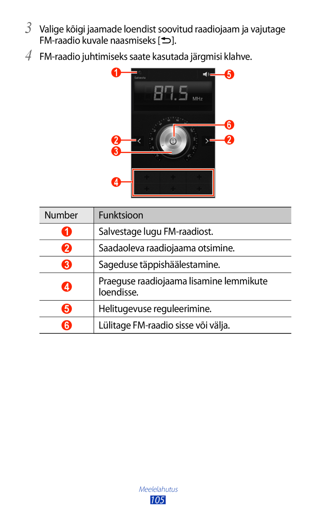 Samsung GT-N7000ZBASEB, GT-N7000RWASEB manual 105 